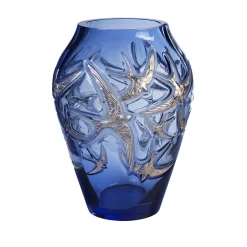 New Vase hirondelles grand modèle lalique Vases|Vases Cristal Couleur