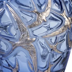 New Vase hirondelles grand modèle lalique Vases|Vases Cristal Couleur