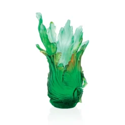 New Vase moyen modèle bornéo daum par emilio robba Vases|Vases Cristal Couleur