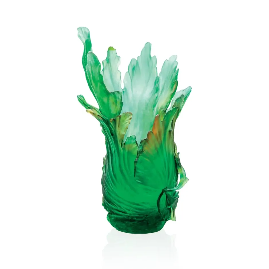New Vase moyen modèle bornéo daum par emilio robba Vases|Vases Cristal Couleur