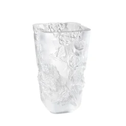Outlet Vase pivoines grand modèle lalique Vases|Vases Cristal Clair
