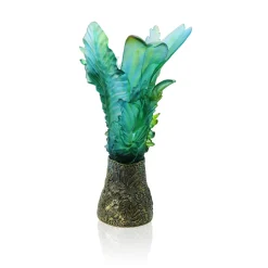 Clearance Vase Prestige Bornéo tropical Daum par Émilio Robba Vases|Vases Cristal Couleur