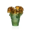 Online Vase roses passion vert orange daum Vases|Vases