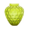 Discount Vase rythmes vert daum Vases|Vases Cristal Couleur
