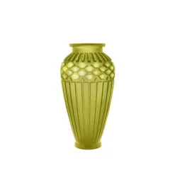 Sale Vase rythmes vert gm daum Vases|Vases Cristal Couleur