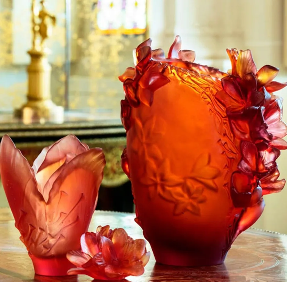 Clearance Vase safran daum Vases|Vases Cristal Couleur