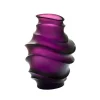 Hot Vase sand mm violet daum par christian ghion Vases|Editions D’Art