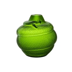Best Vase serpent vert amazone Lalique Vases|Vases Cristal Couleur
