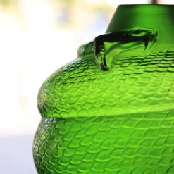 Best Vase serpent vert amazone Lalique Vases|Vases Cristal Couleur