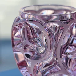 Best Vase tourbillon rose pm Lalique Vases|Vases Cristal Couleur