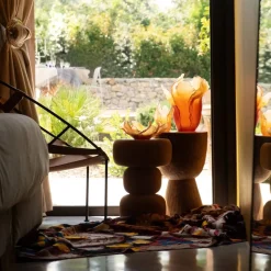 Sale Vase tulipe ambre daum Vases|Vases Cristal Couleur