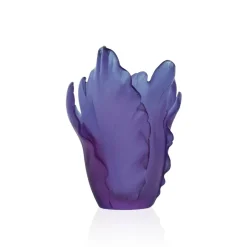 Sale Vase tulipe ultraviolet daum Vases|Vases Cristal Couleur