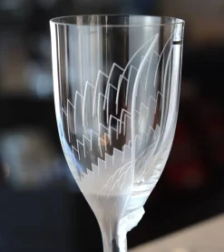 Clearance Verre à champagne sourire de l’ange lalique Art De La Table|Verre À Vin