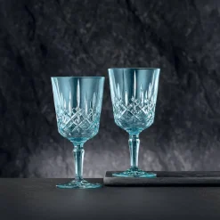 Sale Verre à pied cristal couleur noblesse Nachtmann X2 Art De La Table|Verre Cristal Couleur