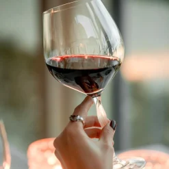 Clearance Verre 100 points bordeaux lalique Verre À Vin|Verre À Pied