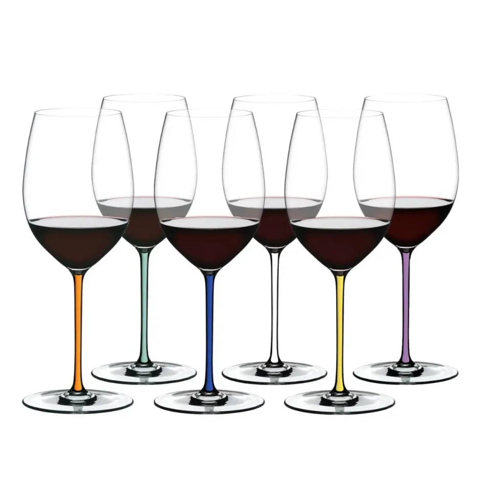 Verre cabernet Fatto A Mano Riedel X6 Art De La Table|Coffrets Verres Cristal