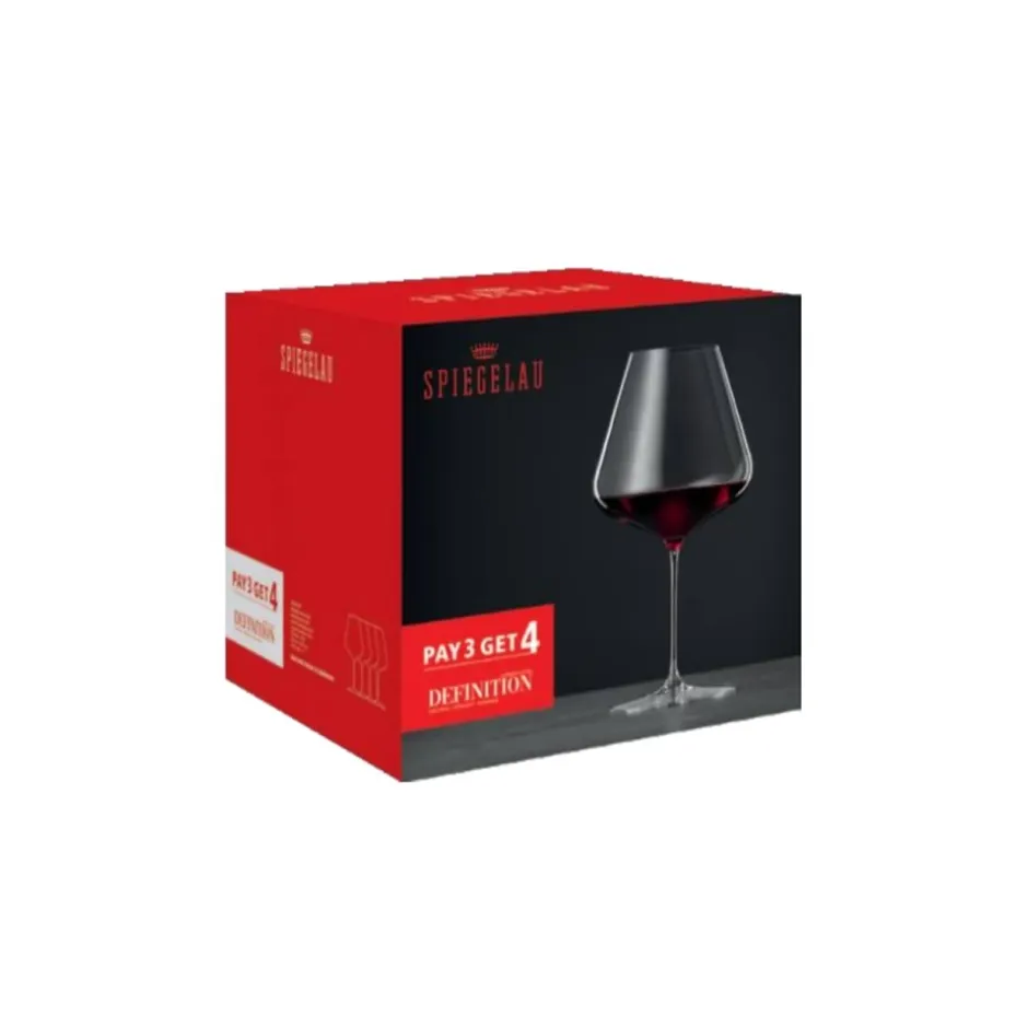 New Verre définition Spiegelau X4 (dont 1 gratuit) Art De La Table|Verre À Vin