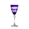 Verre vin cristal violet Mireille N°3 Verre À Vin|Verre À Pied