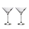 Hot Verres à martini oleg cassini x2 Art De La Table|Verre En Cristal Uni