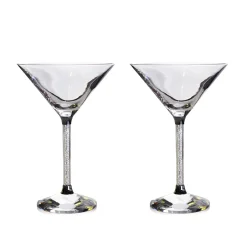 Hot Verres à martini oleg cassini x2 Art De La Table|Verre En Cristal Uni
