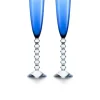 Hot Véga flutissimo bleu x2 baccarat Art De La Table|Flûte Champagne