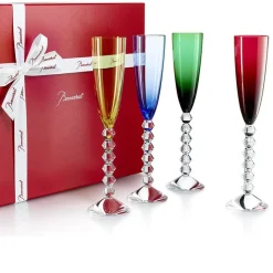 Véga flutissimo x4 baccarat Art De La Table|Verre Cristal Couleur