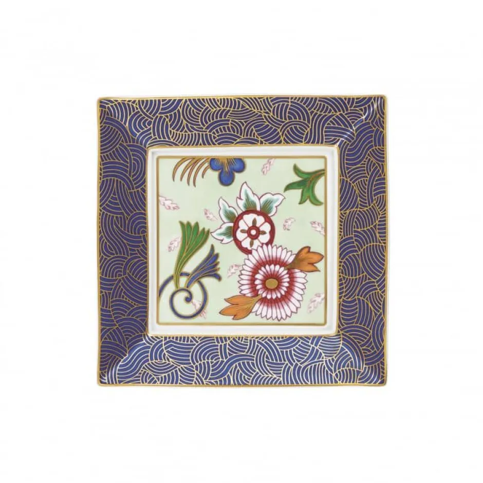 New Vide-poche carré 17 cm Imari Raynaud Plateau & Coupe|Art De La Table