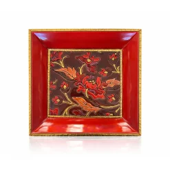 Outlet Vide-poches carmin rouge Émaux de Longwy Cendriers|Coupes & Photophores