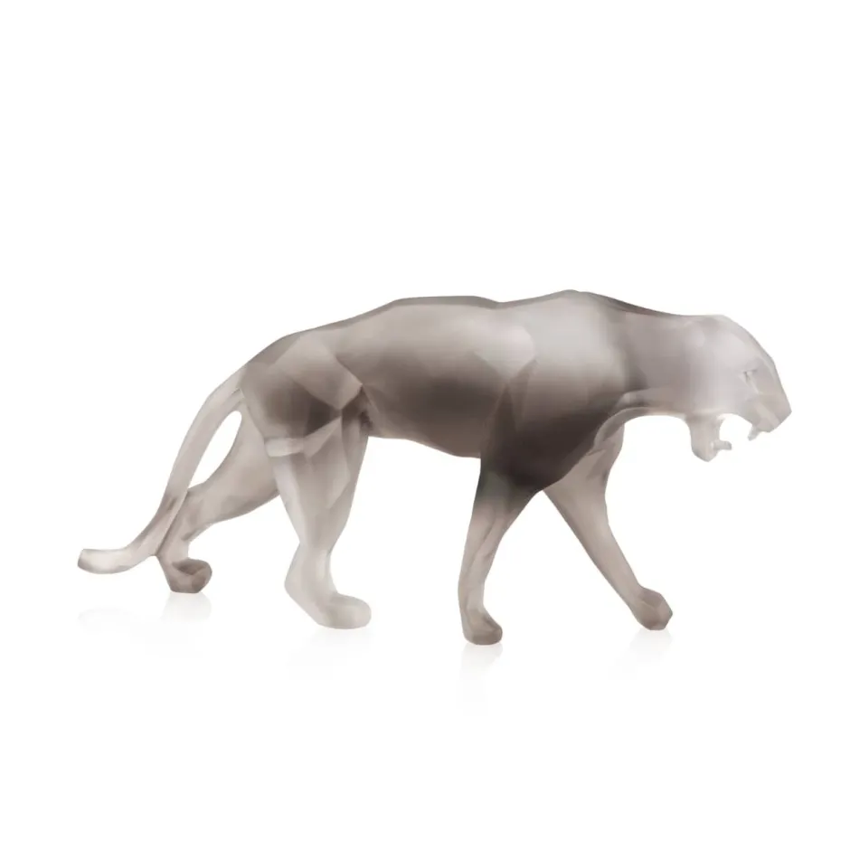 Best Wild panther grise orlinski pm daum Éditions D’Art Cristal|Animaux Cristal