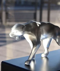 Best Wild panther grise orlinski pm daum Éditions D’Art Cristal|Animaux Cristal