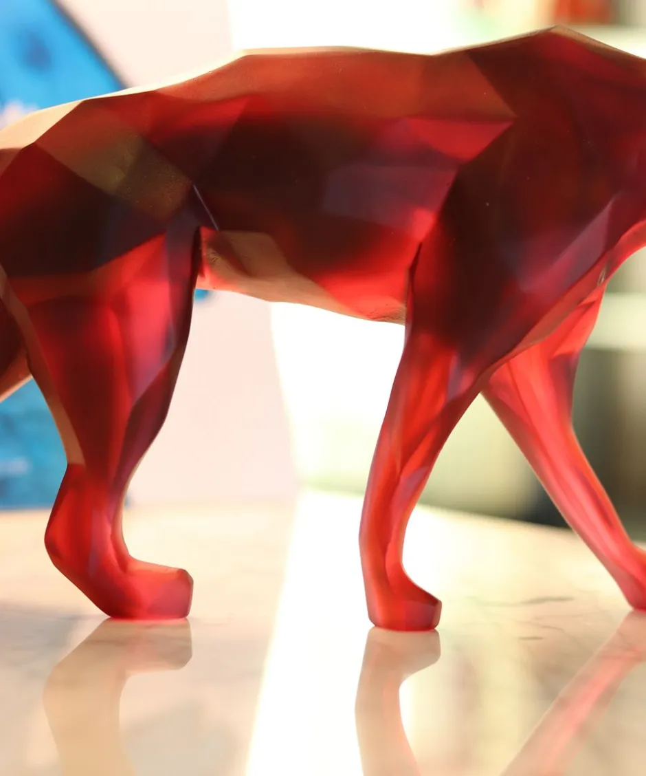 Discount Wild panther rouge orlinski pm daum Bestiaire|Editions D’Art