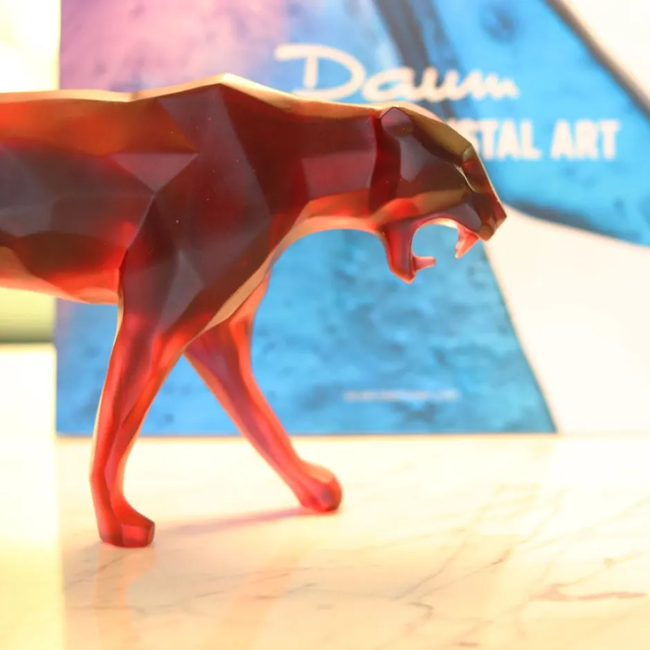 Discount Wild panther rouge orlinski pm daum Bestiaire|Editions D’Art