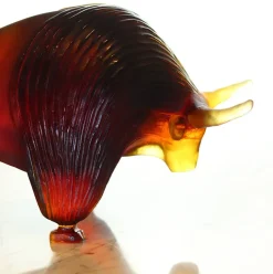 Zébu daum par xavier carnoy Animaux Cristal|Bestiaire