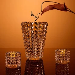 Clearance Zig Zag vase Baccarat Vases